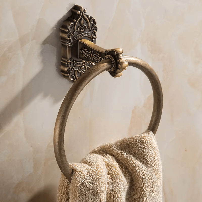 Royal Brass Towel Ring