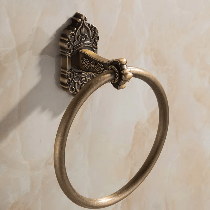 Royal Brass Towel Ring