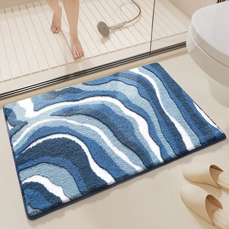 Organic Reeve Fabric Bath Mat