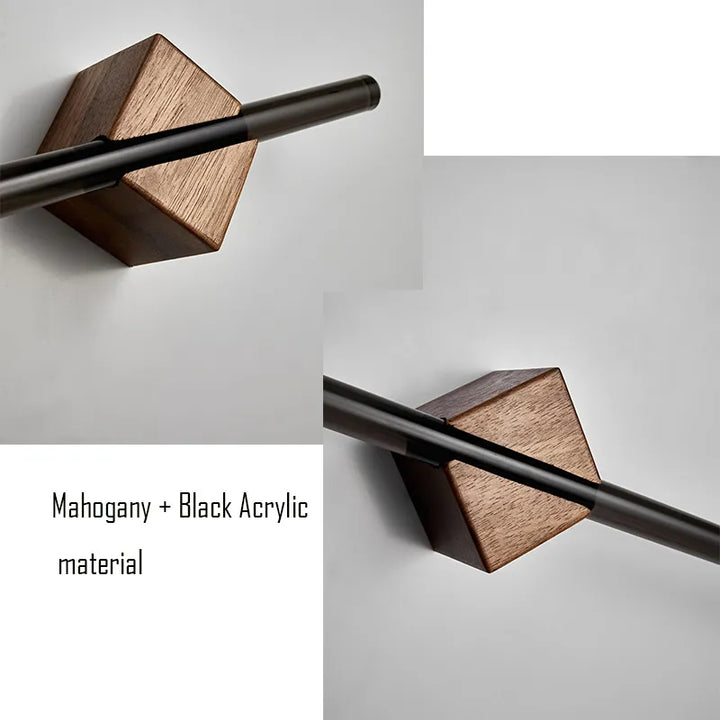 Sliding Towel Rack in Fine Mahogany