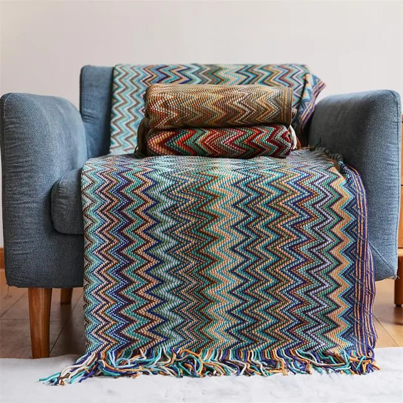 Vibrant Boho Blanket