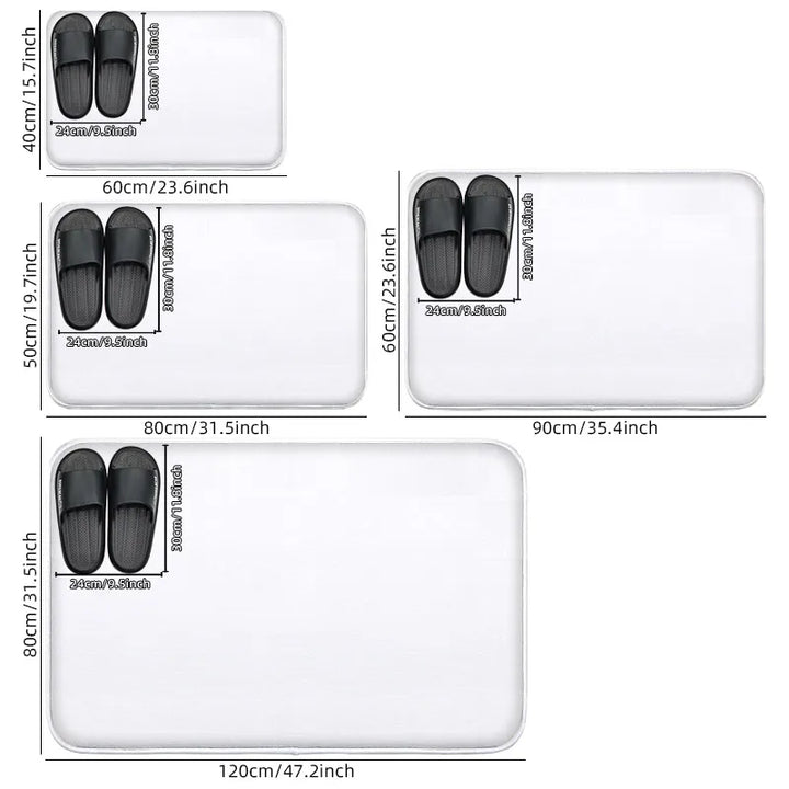 Turtle Design Bath Mat