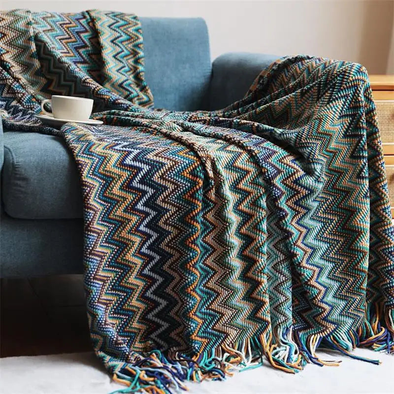 Vibrant Boho Blanket