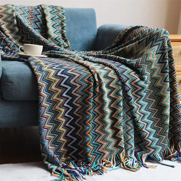 Vibrant Boho Blanket