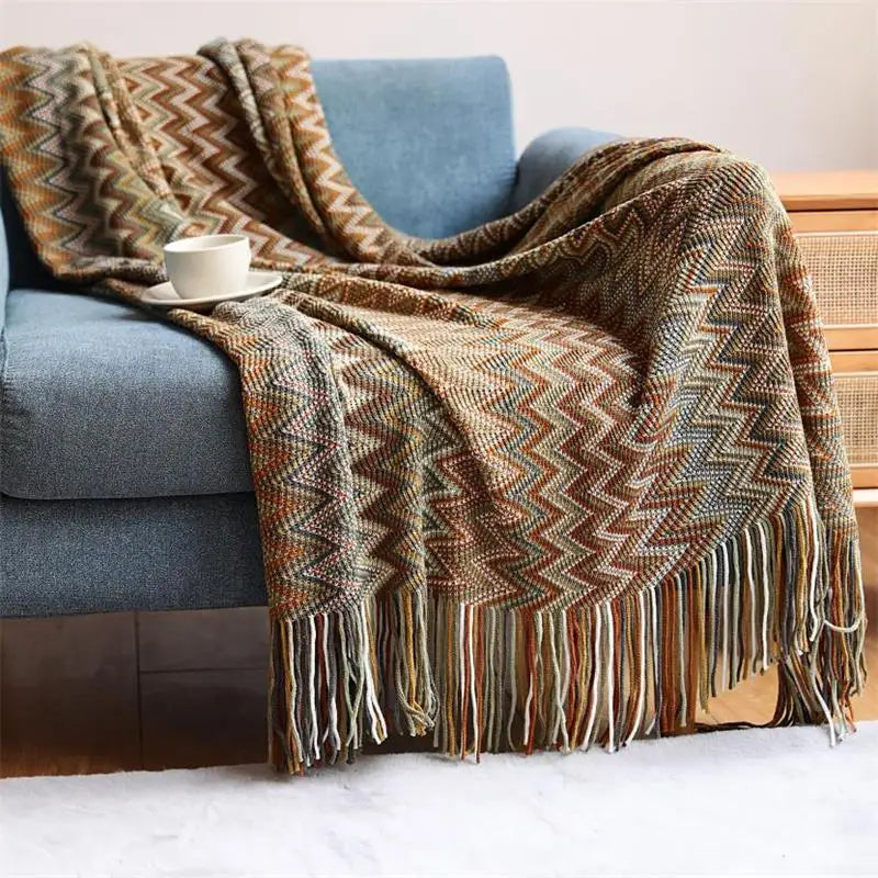 Vibrant Boho Blanket