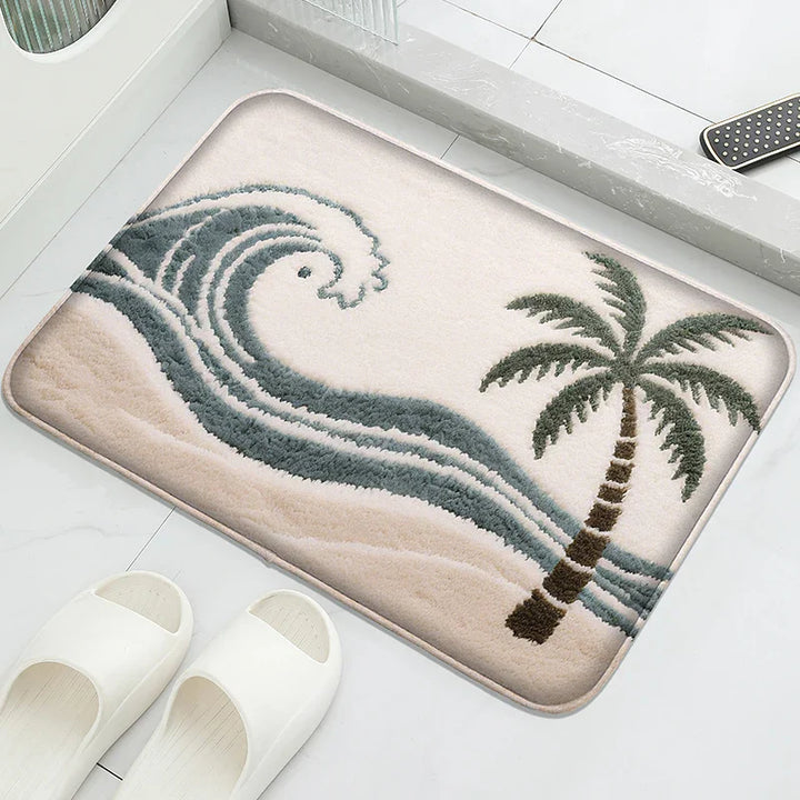 Turtle Design Bath Mat
