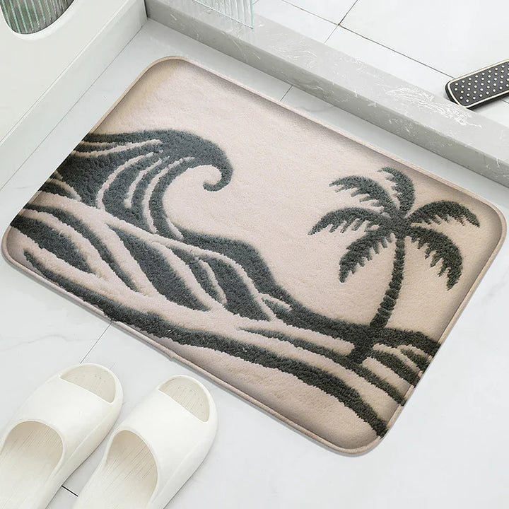 Turtle Design Bath Mat