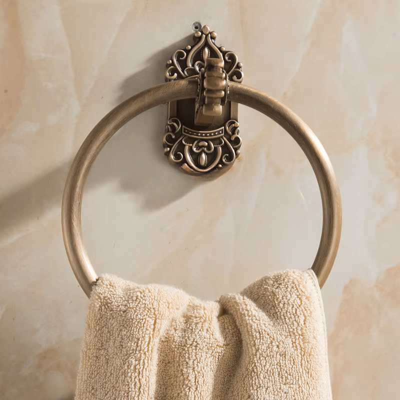 Royal Brass Towel Ring