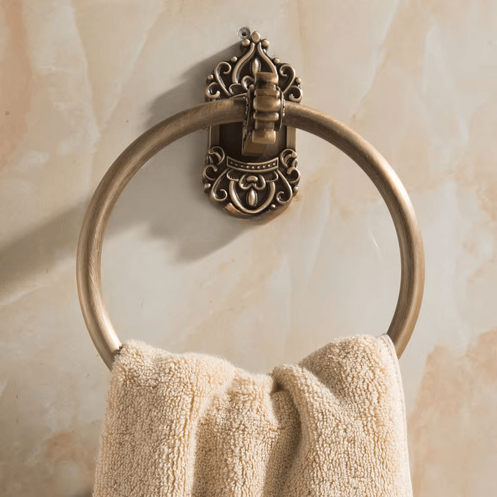 Royal Brass Towel Ring