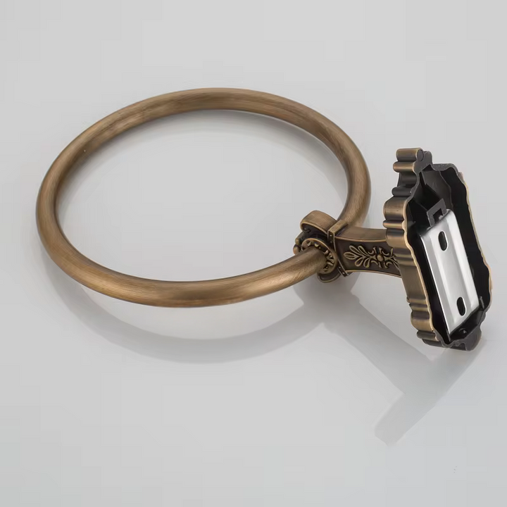 Royal Brass Towel Ring