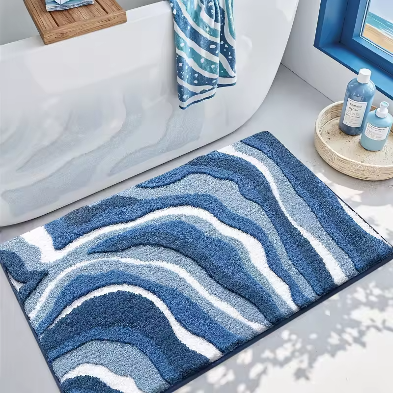 Organic Reeve Fabric Bath Mat