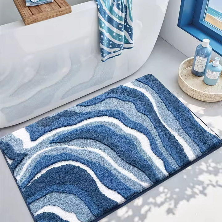 Organic Reeve Fabric Bath Mat