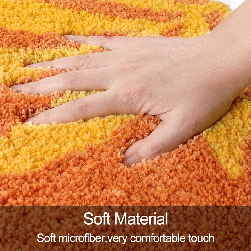 Organic Earth Leaf Bath Mat